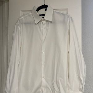 Hugo boss white dress shirt